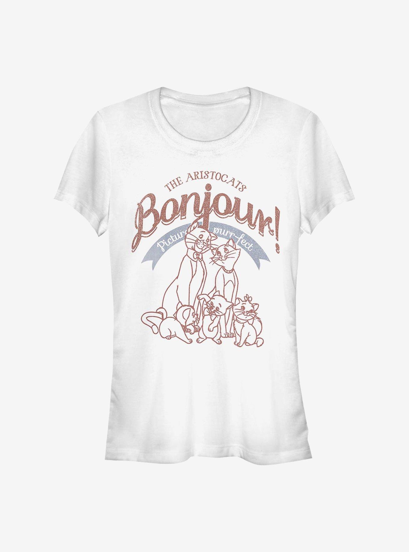 Disney The Aristocats Vintage Cats Girls T-Shirt, , hi-res