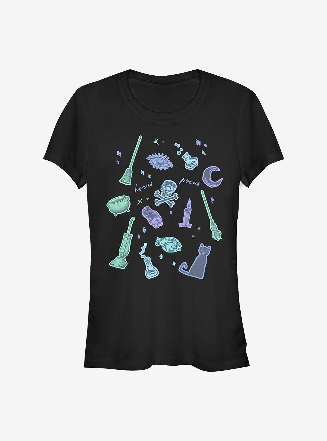 Disney Hocus Pocus Spooky Jumble Girls T-Shirt, , hi-res