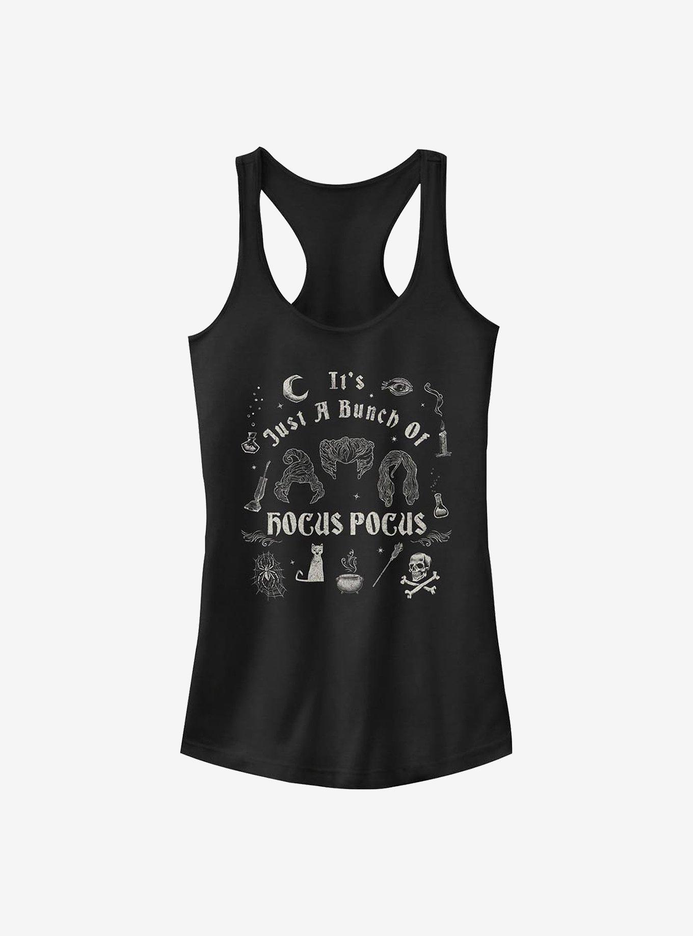 Disney Hocus Pocus A Bunch Of Hocus Pocus Girls Tank, BLACK, hi-res