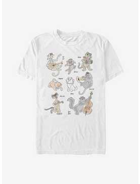 Disney The Aristocats Group T-Shirt, WHITE, hi-res