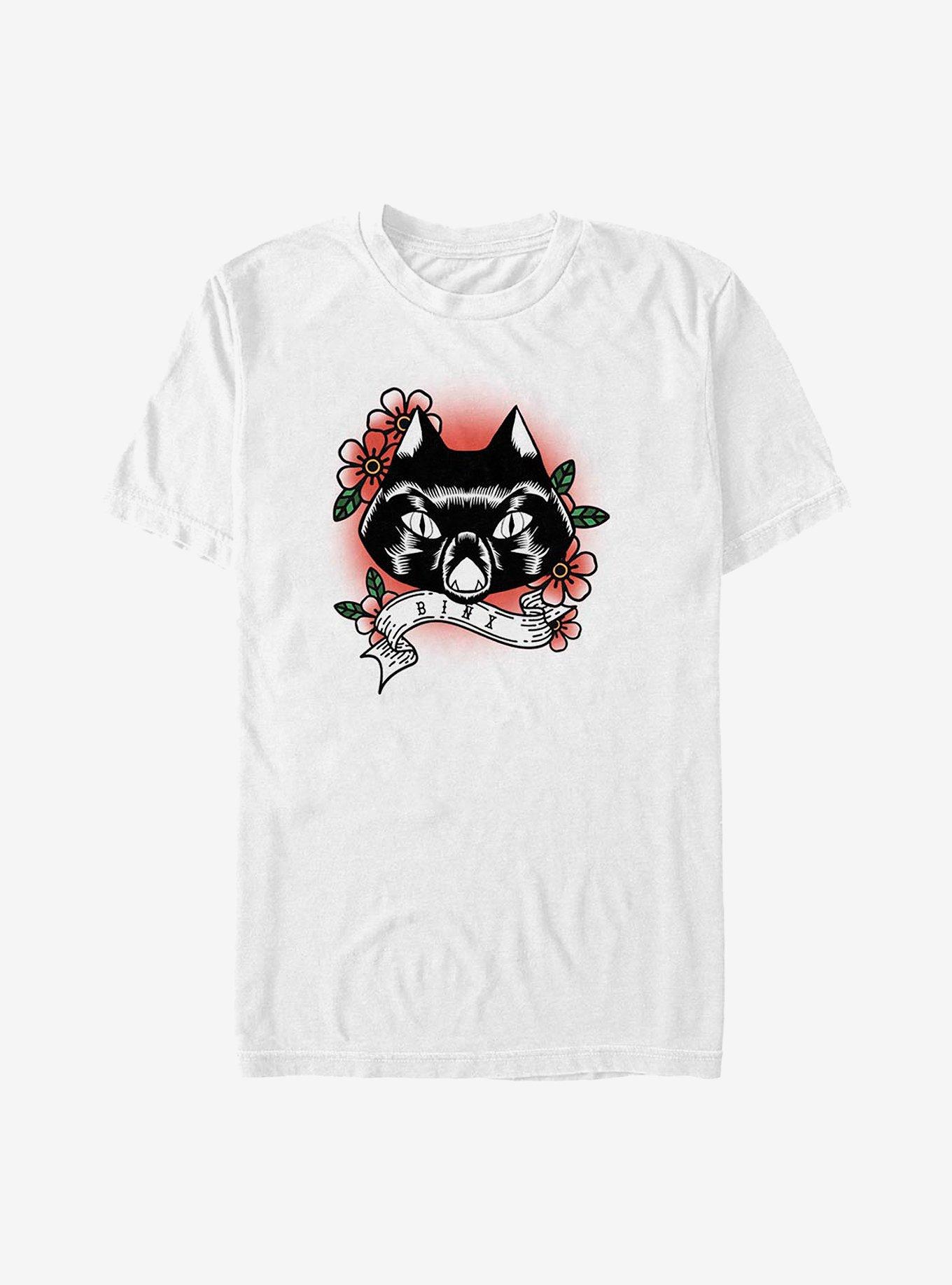 Disney Hocus Pocus Binx Cat T-Shirt, WHITE, hi-res