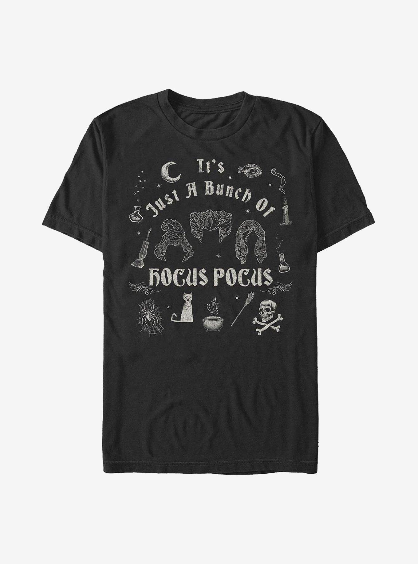Disney Hocus Pocus A Bunch Of Hocus Pocus T-Shirt, BLACK, hi-res