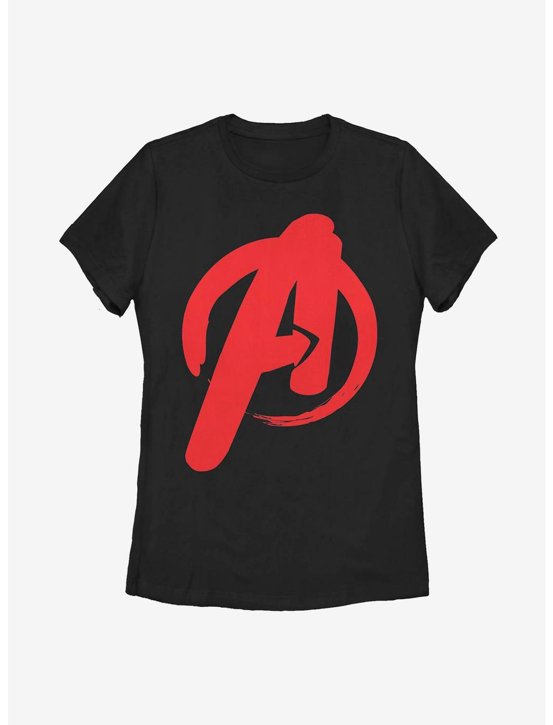 Marvel Avengers Paint Womens T-Shirt, BLACK, hi-res