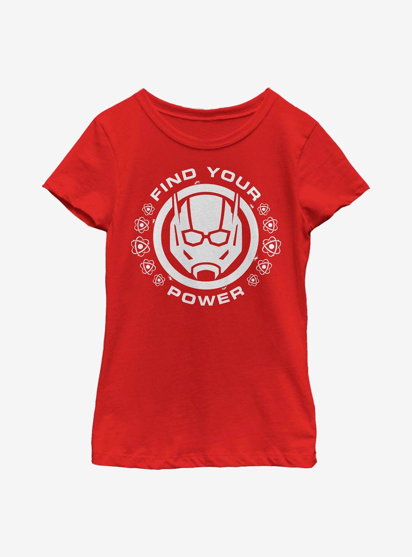 Marvel Ant-Man Ant Power Youth Girls T-Shirt, RED, hi-res