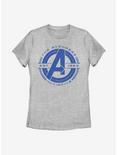 Marvel Avengers Initiative Womens T-Shirt, ATH HTR, hi-res