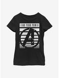 Marvel Avengers Power Youth Girls T-Shirt, BLACK, hi-res