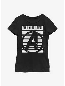 Marvel Avengers Power Youth Girls T-Shirt, , hi-res