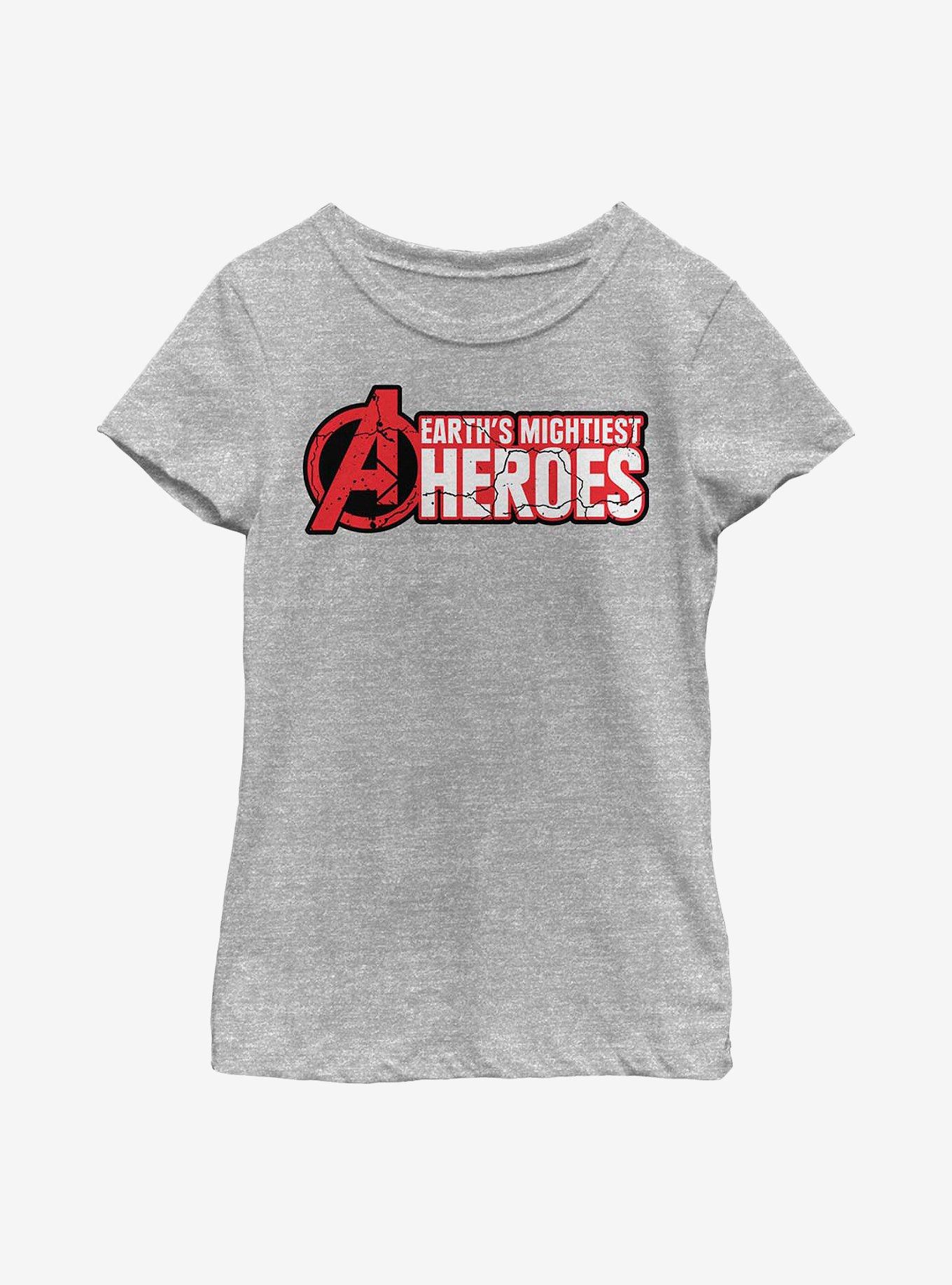 Marvel Avengers Cracks Youth Girls T-Shirt, , hi-res