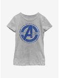Marvel Avengers Initiative Youth Girls T-Shirt, ATH HTR, hi-res