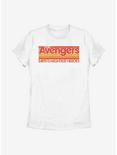 Marvel Avengers Retro Avengers Womens T-Shirt, WHITE, hi-res