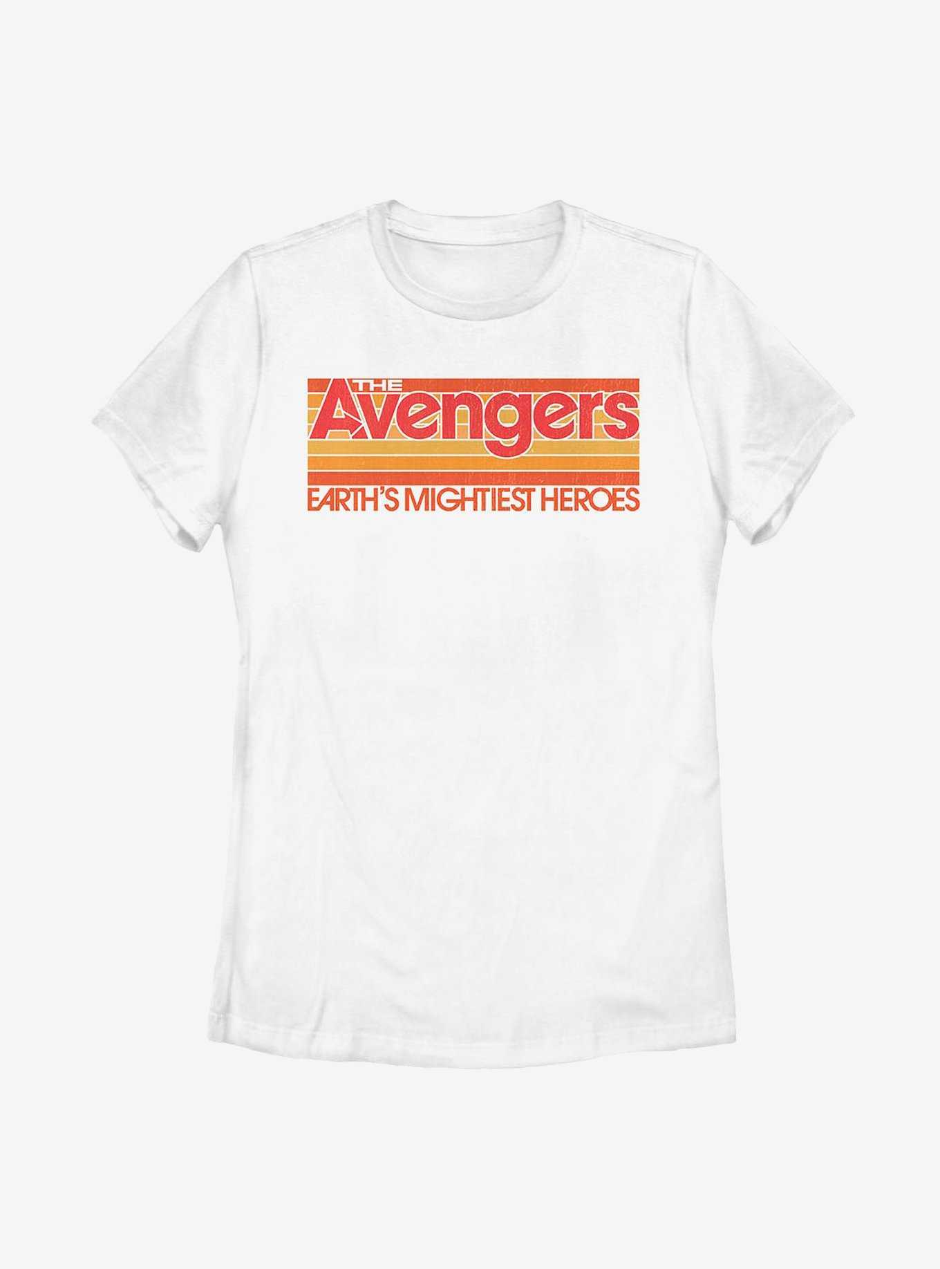 Marvel Avengers Retro Avengers Womens T-Shirt, , hi-res