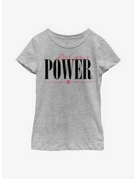 Marvel Avengers Power Script Youth Girls T-Shirt, , hi-res
