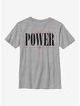 Marvel Avengers Power Script Youth T-Shirt, ATH HTR, hi-res