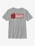 Marvel Avengers Cracks Youth T-Shirt, ATH HTR, hi-res