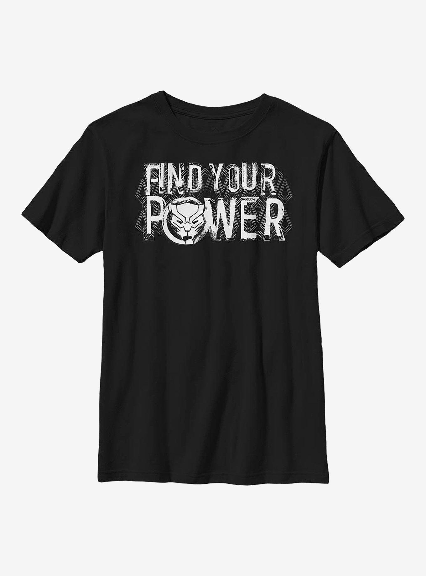 Marvel Black Panther Power Youth T-Shirt, , hi-res