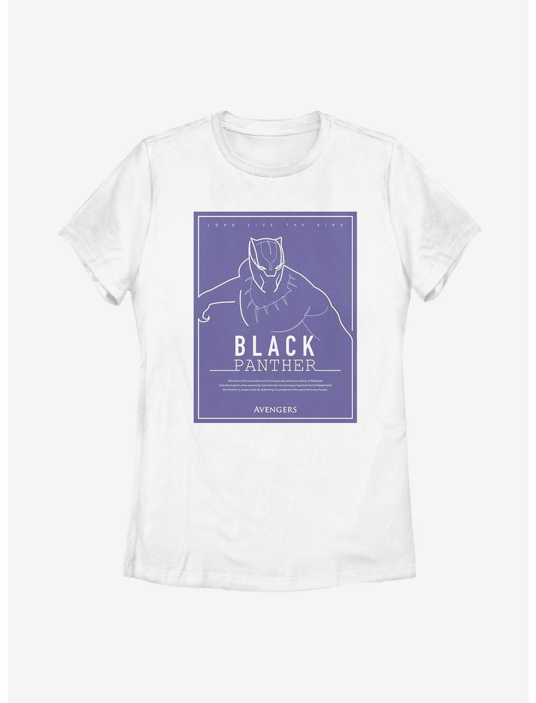 Marvel Black Panther Definition Womens T-Shirt, WHITE, hi-res