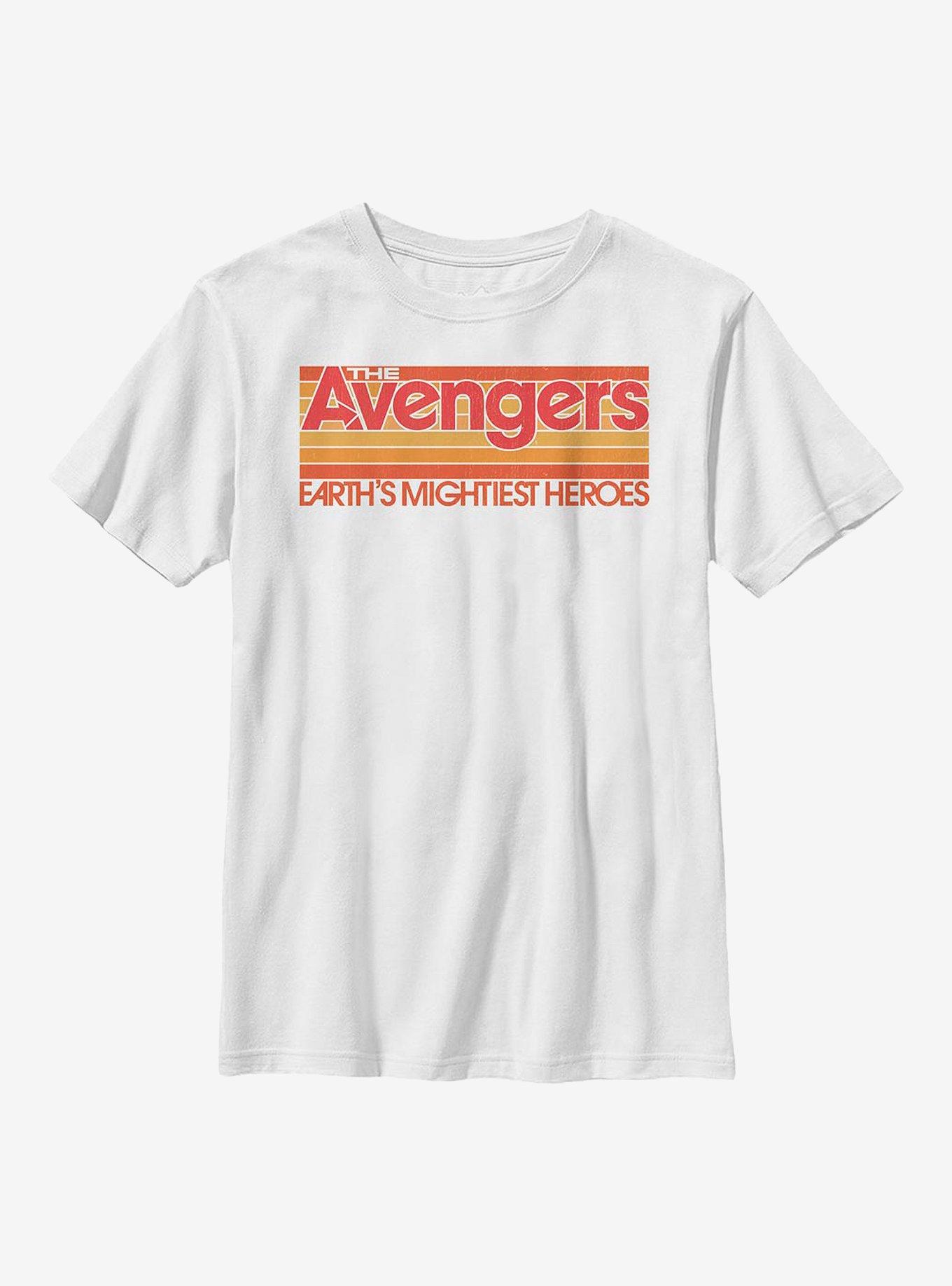 Marvel Avengers Retro Avengers Youth T-Shirt, , hi-res