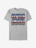 Marvel Captain America Living Legend T-Shirt, SILVER, hi-res