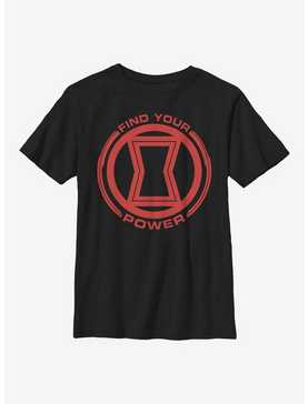 Marvel Black Widow Power Of Iron Man Youth T-Shirt, , hi-res