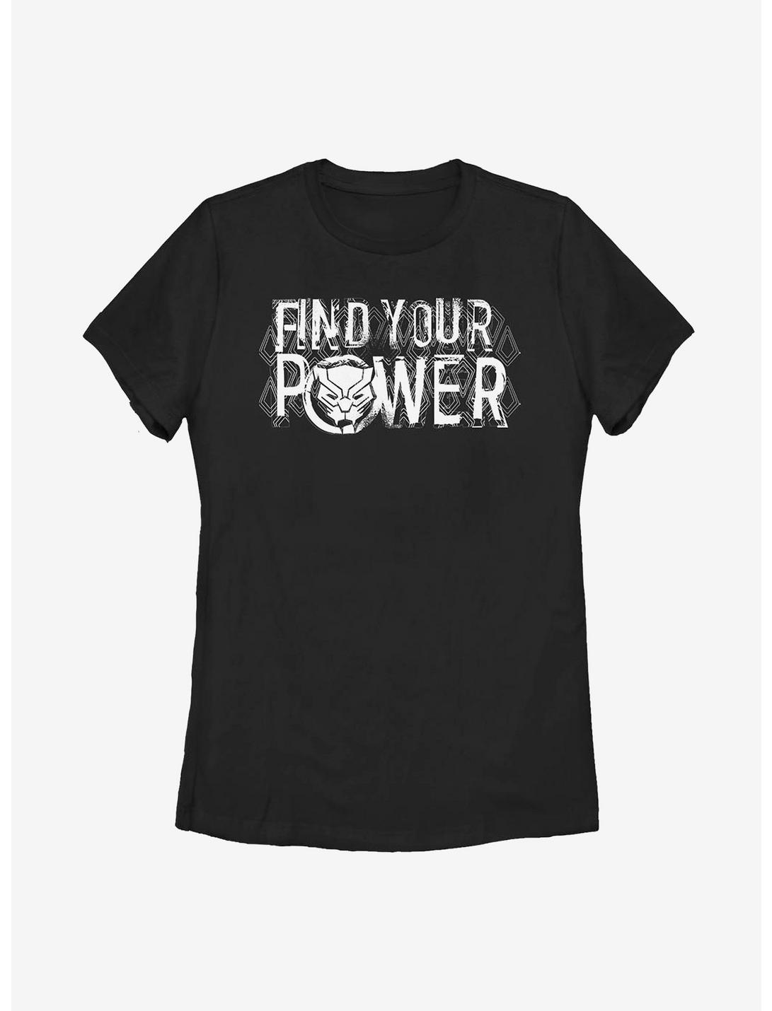 Marvel Black Panther Power Womens T-Shirt, BLACK, hi-res