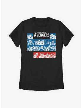 Marvel Avengers Periodic Womens T-Shirt, , hi-res