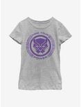 Marvel Black Panther Power Youth Girls T-Shirt, ATH HTR, hi-res