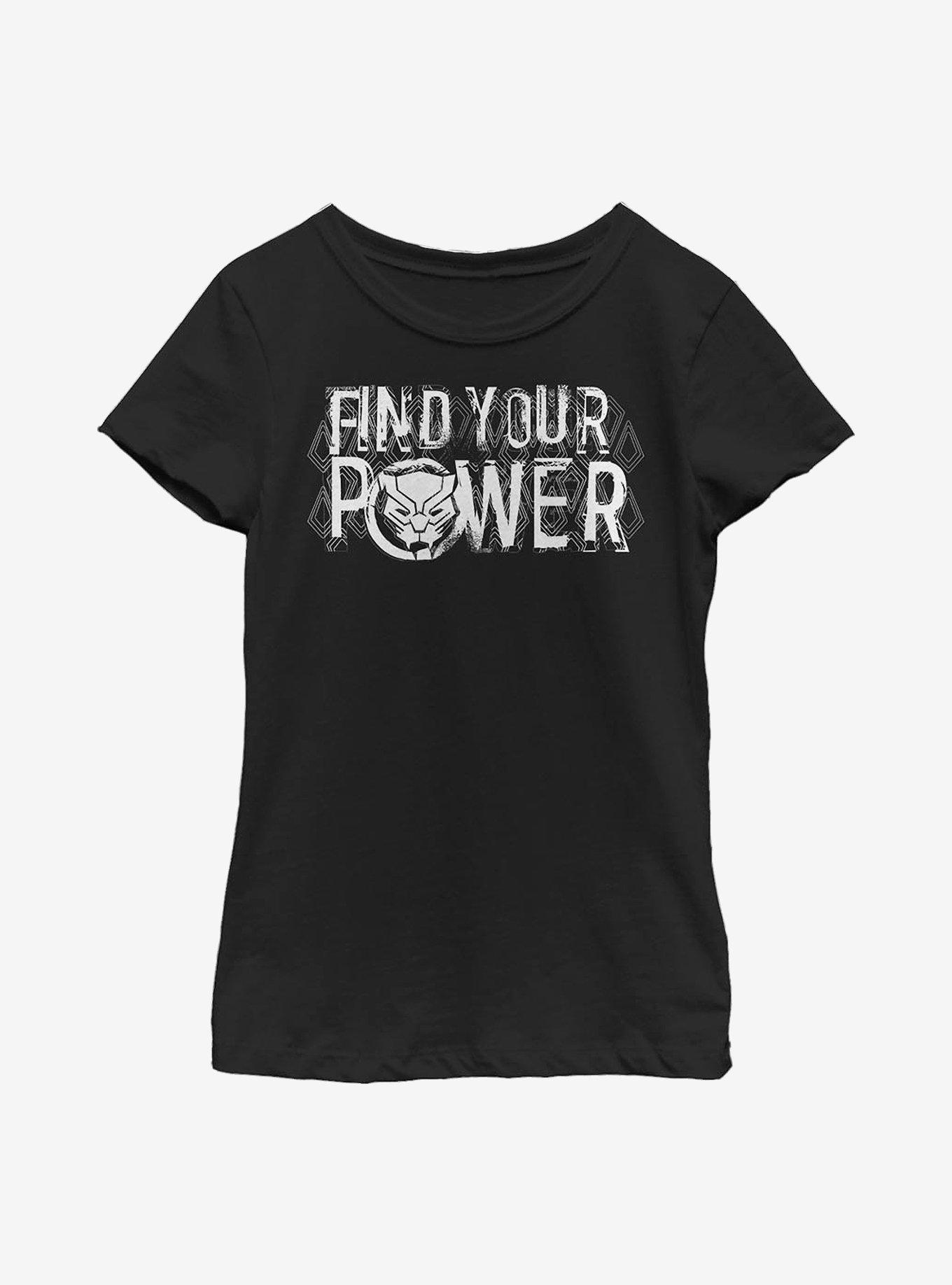 Marvel Black Panther Power Youth Girls T-Shirt, , hi-res