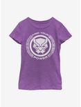 Marvel Black Panther Power Youth Girls T-Shirt, PURPLE BERRY, hi-res