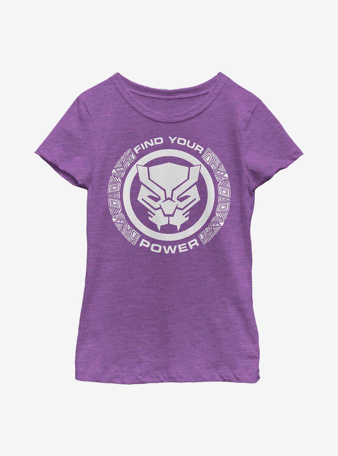 Marvel Black Panther Power Youth Girls T-Shirt, , hi-res