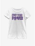 Marvel Black Panther Power Youth Girls T-Shirt, WHITE, hi-res