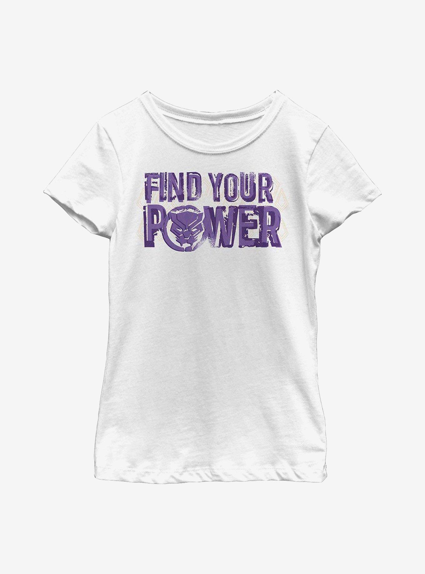 Marvel Black Panther Power Youth Girls T-Shirt, , hi-res