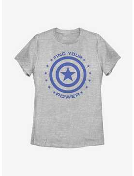 Marvel Captain America Captain Power Womens T-Shirt, , hi-res