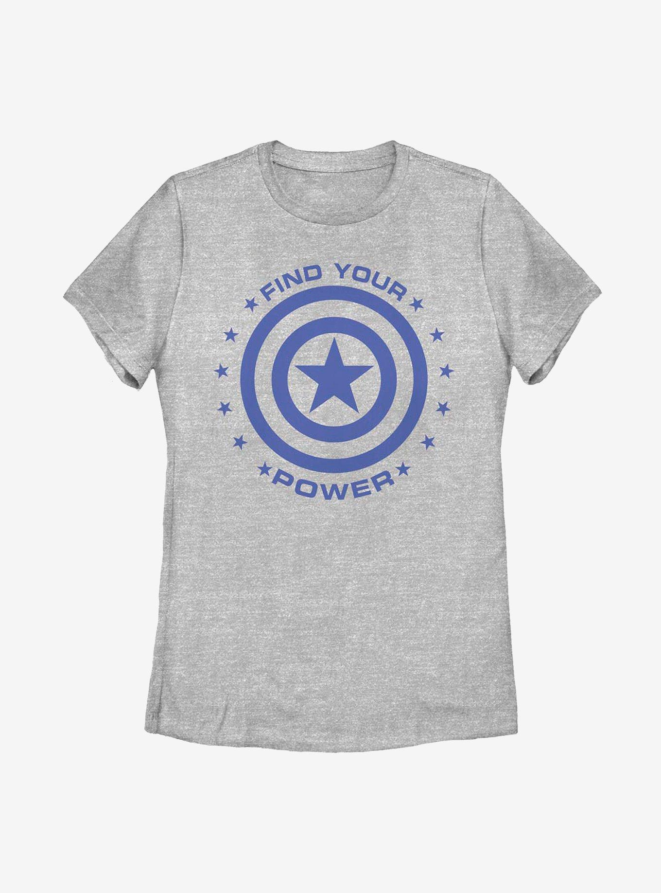 Marvel Captain America Captain Power Womens T-Shirt, , hi-res