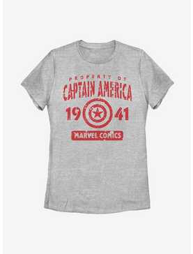 Marvel Captain America Captain's Property Womens T-Shirt, , hi-res