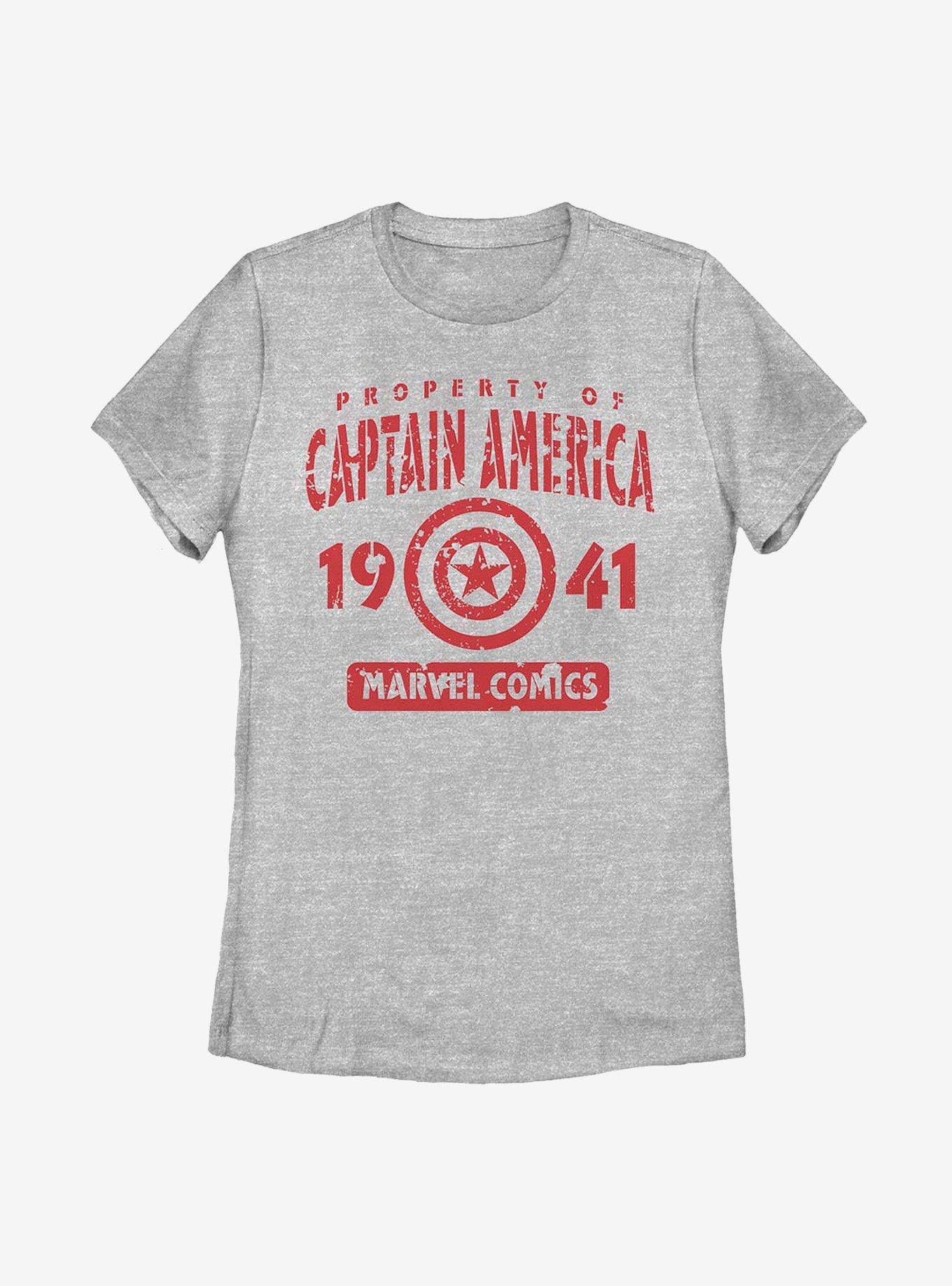 Marvel Captain America Captain's Property Womens T-Shirt, , hi-res