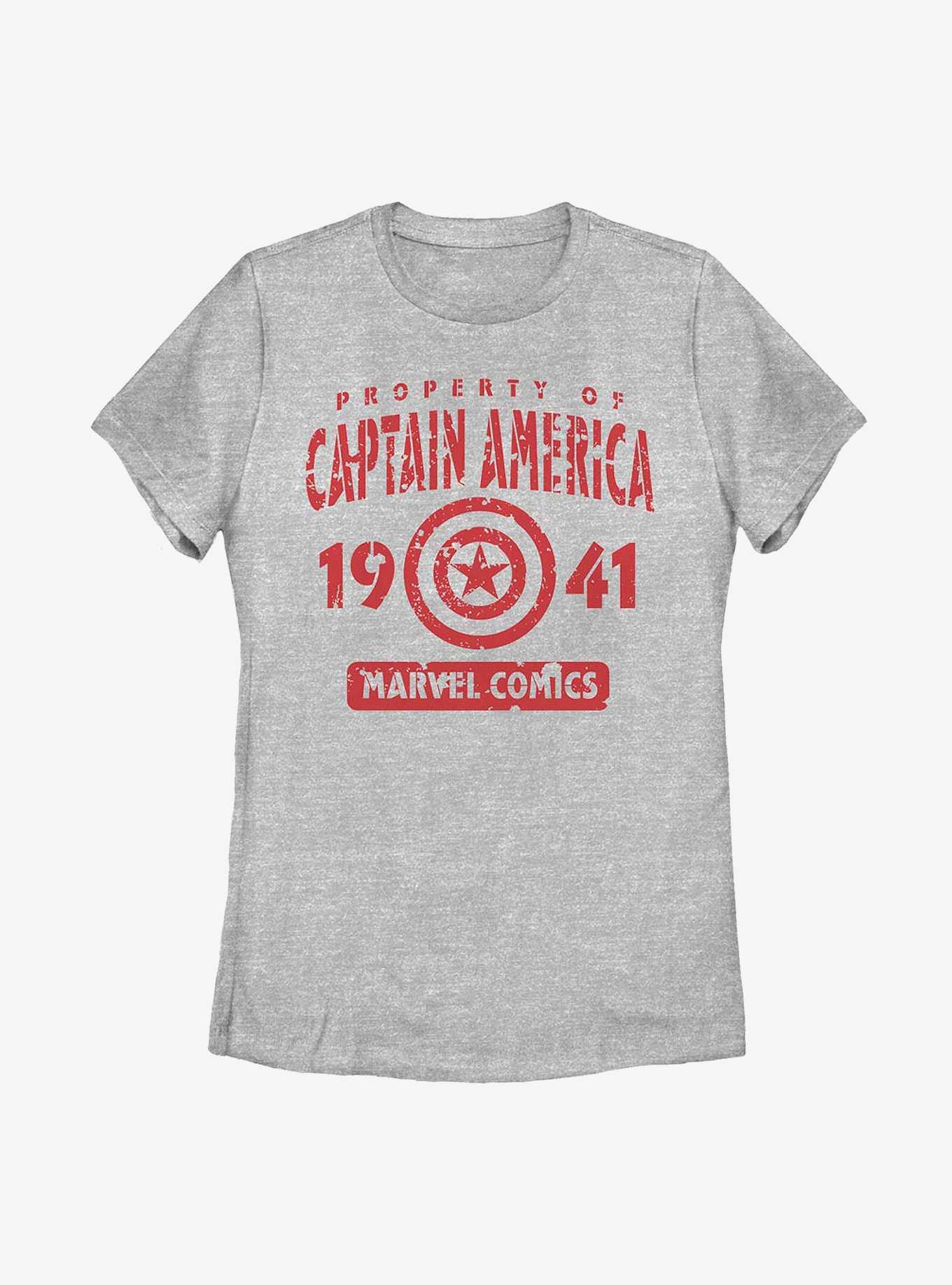 Marvel Captain America Captain's Property Womens T-Shirt, , hi-res
