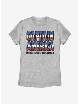 Marvel Captain America Living Legend Womens T-Shirt, , hi-res