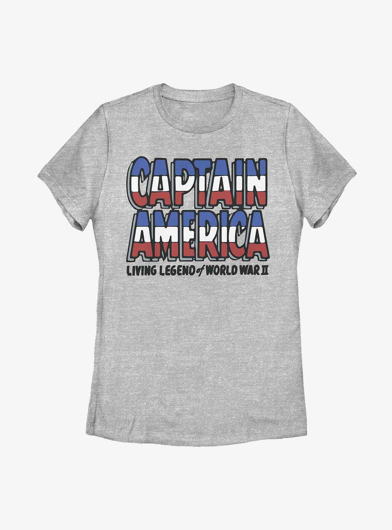 Marvel Captain America Living Legend Womens T-Shirt, , hi-res