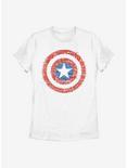 Marvel Captain America Super Soldier Womens T-Shirt, WHITE, hi-res