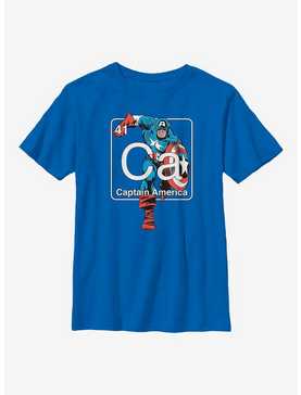Marvel Captain America Periodic Captain Youth T-Shirt, , hi-res
