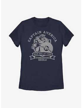 Marvel Captain America Vibranium Shield Womens T-Shirt, , hi-res