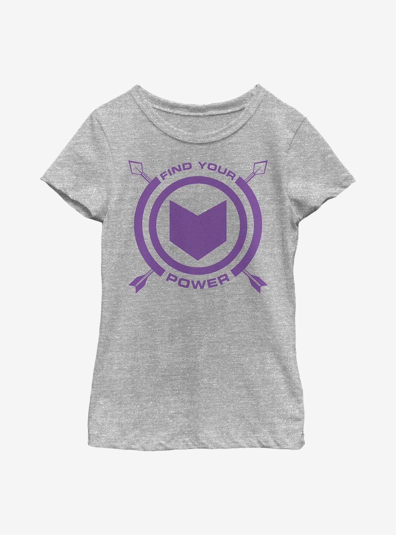 Marvel Hawkeye Power Of Hawkeye Youth Girls T-Shirt, , hi-res