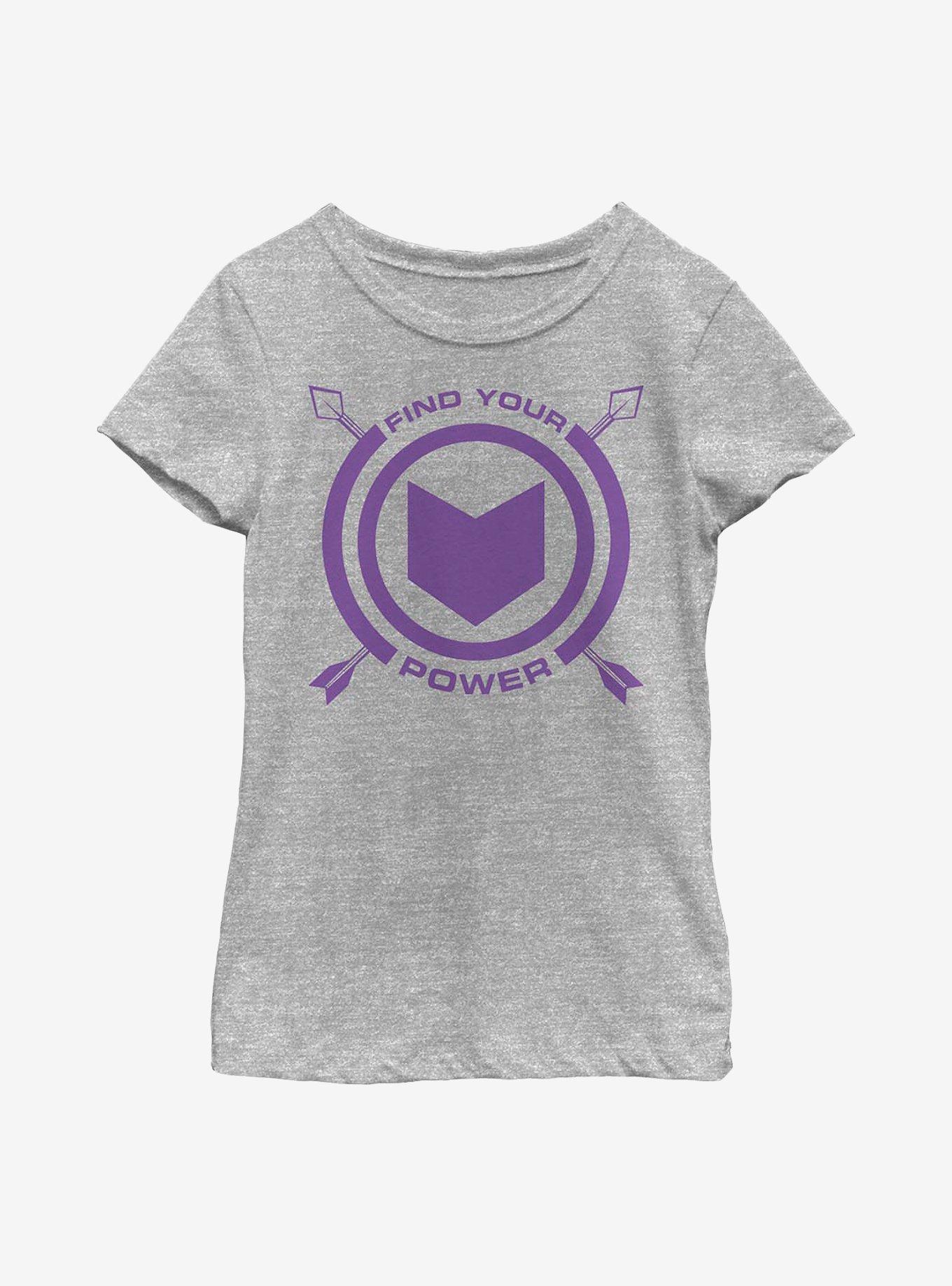 Marvel Hawkeye Power Of Hawkeye Youth Girls T-Shirt, , hi-res