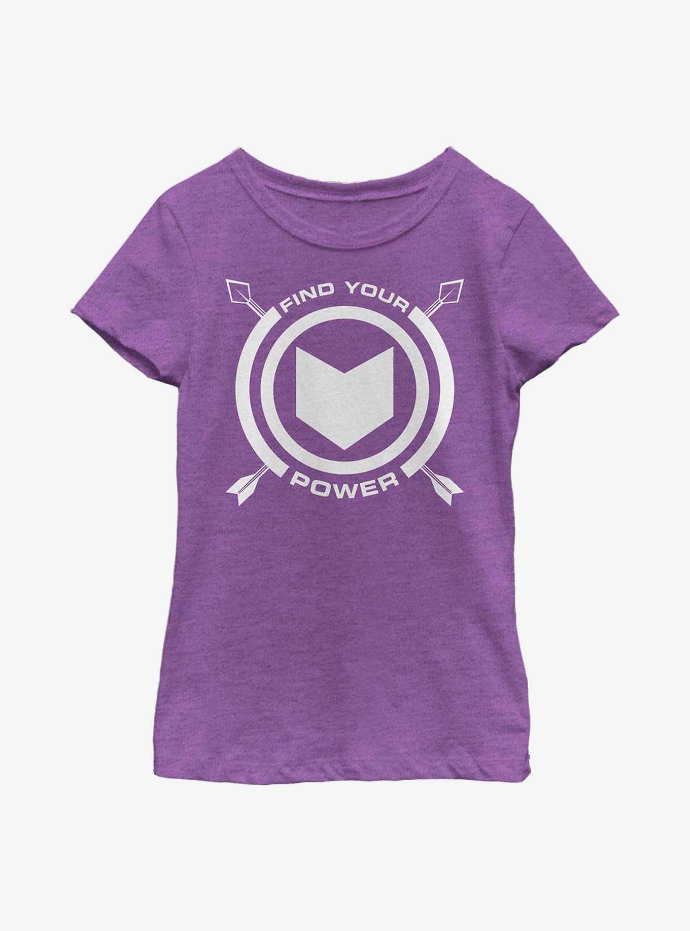 Marvel Hawkeye Power Of Hawkeye Youth Girls T-Shirt, , hi-res