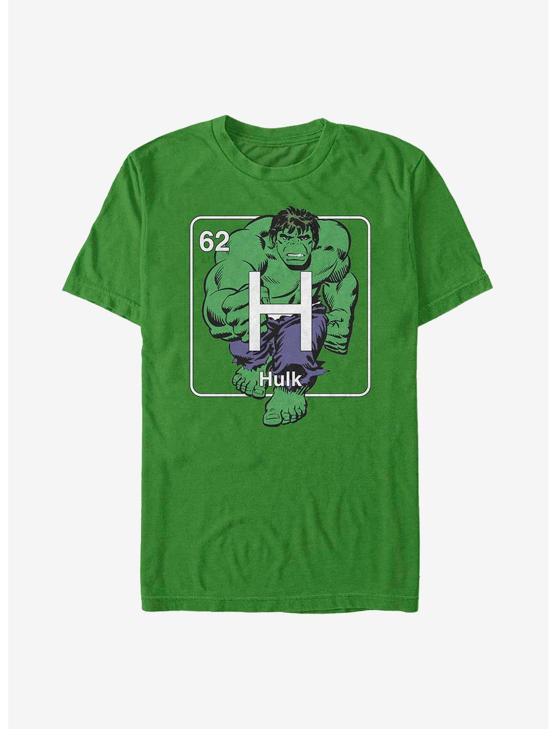 Marvel Hulk Periodic Hulk T-Shirt, KELLY, hi-res