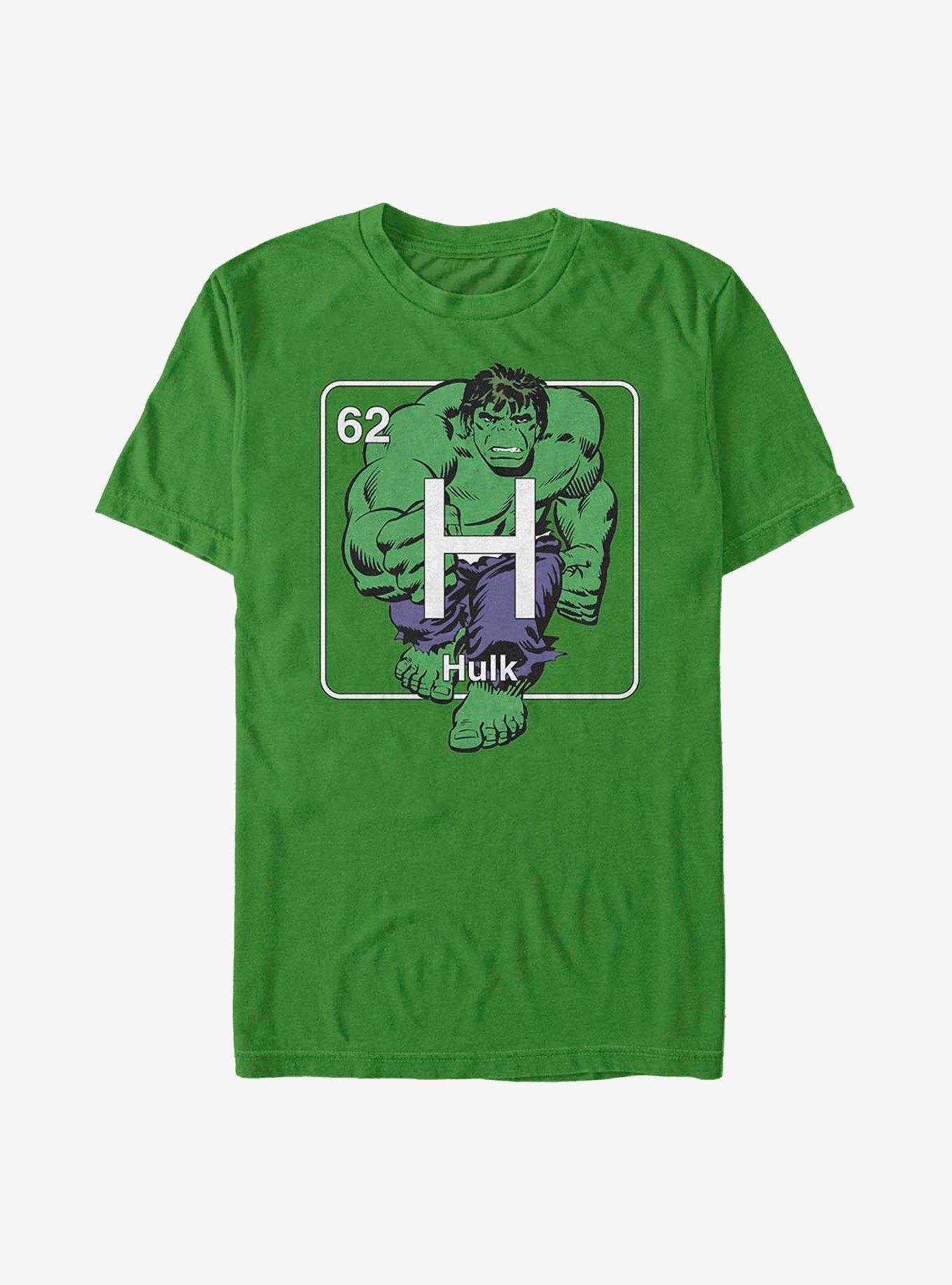 Marvel Hulk Periodic Hulk T-Shirt, KELLY, hi-res