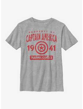Marvel Captain America Captain's Property Youth T-Shirt, , hi-res