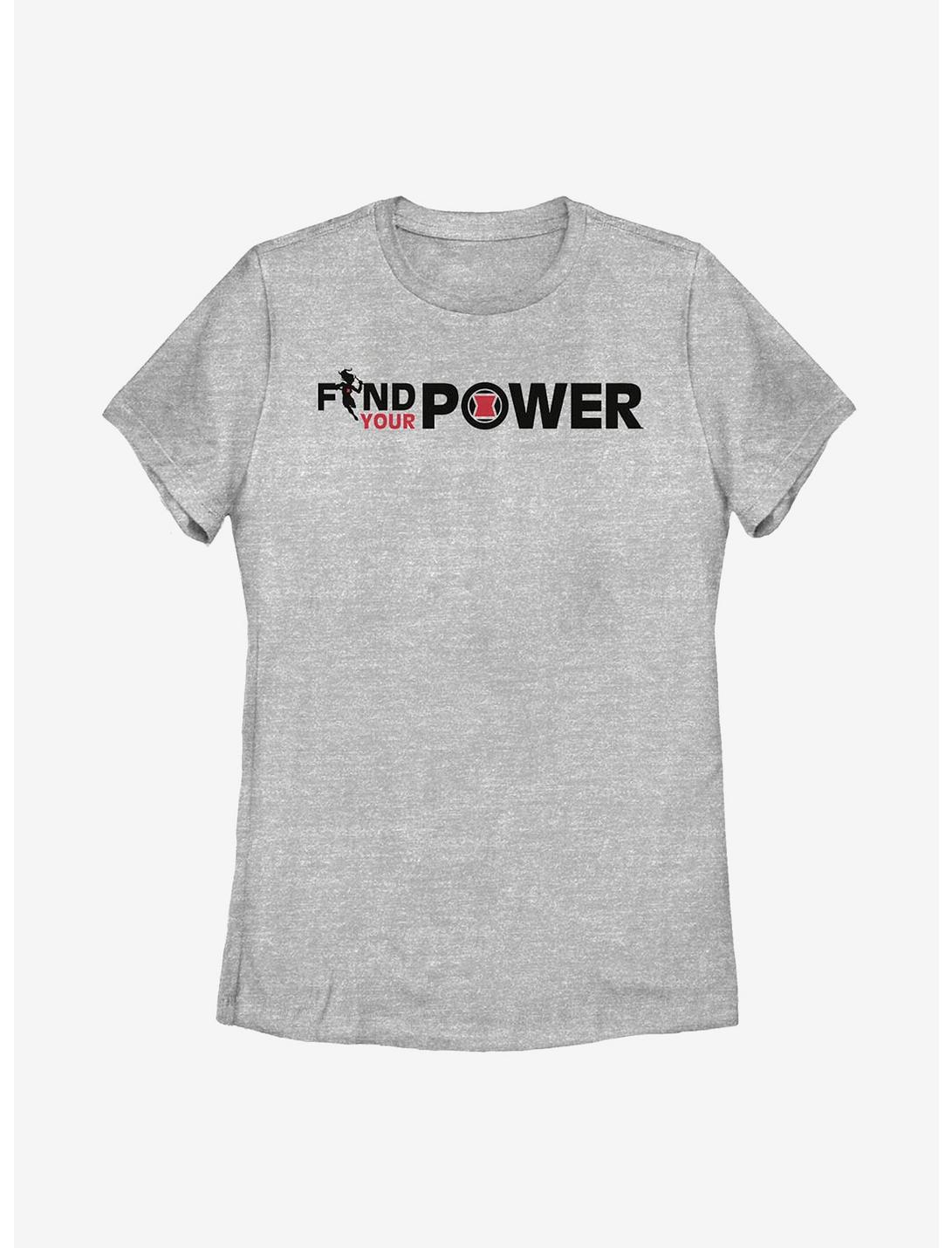 Marvel Black Widow Spy Power Womens T-Shirt, ATH HTR, hi-res