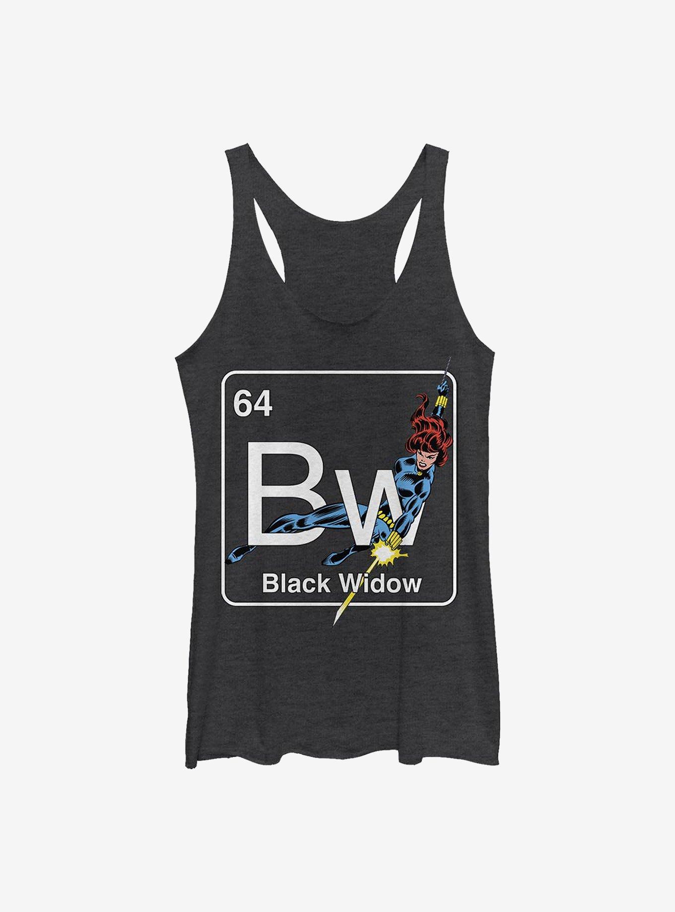 Marvel Black Widow Periodic Black Widow Womens Tank Top, , hi-res