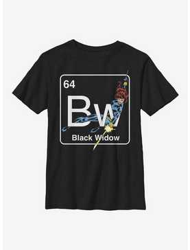 Marvel Black Widow Periodic Black Widow Youth T-Shirt, , hi-res